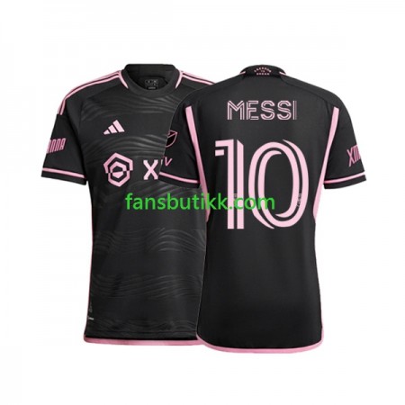 Fotballdrakt Inter Miami Lionel Messi 10 Bortetrøye 2023 Kortermet